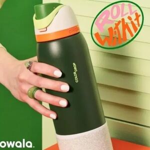 NWT Owala ROLL WITH IT Sushi with BOOT 40oz FreeSip water Bottle COLOR DROP